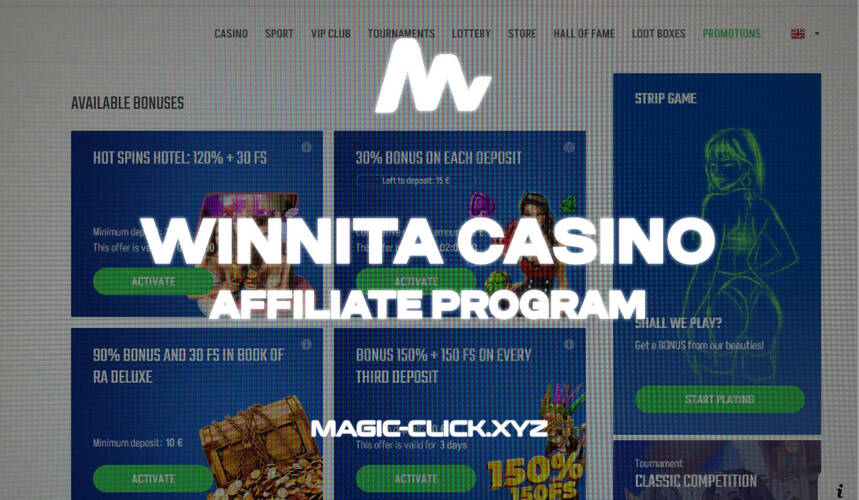 Scopri il Mondo del Winnita Casinò Giochi, Bonus e Leggi Scopri il Mondo del Winnita Casinò Giochi, Bonus e Leggi